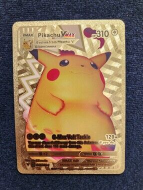 Pikachu VMAX Gold Card Custom